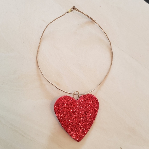 (**FREE w/ bottle light**) Valentine Heart Bottle Charm - Picture 1 of 2